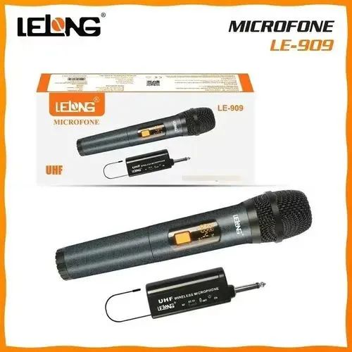 Microfone Sem Fio LE LONG LE-909 - Foto 2