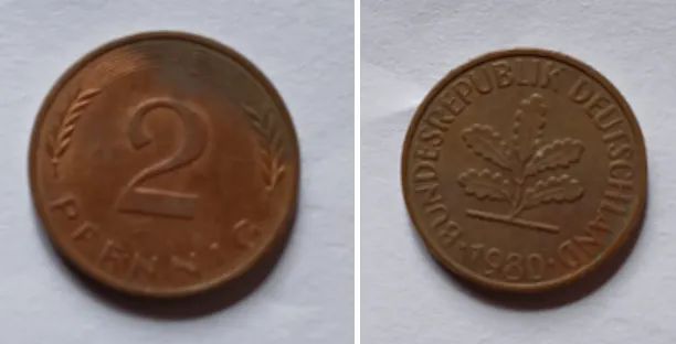 Moedas antigas Deutschland - Foto 2