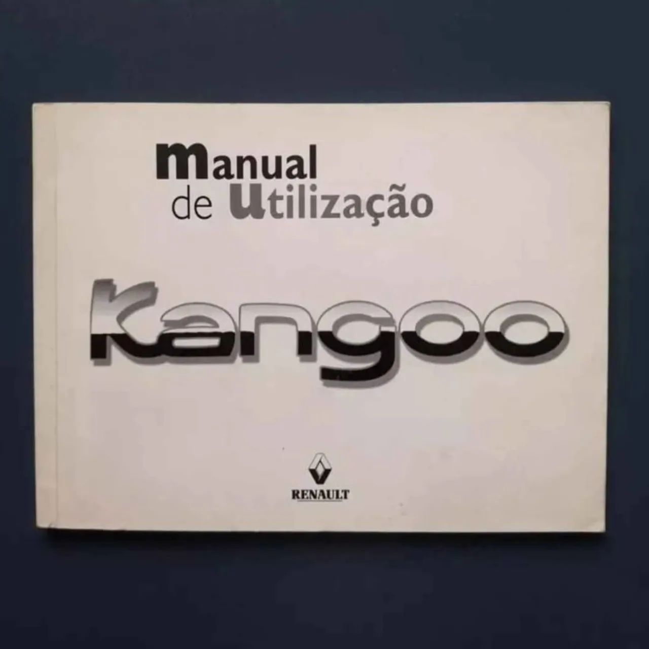 Manual da Kangoo 1999 e/ou 2000 Original s/ preenchimento