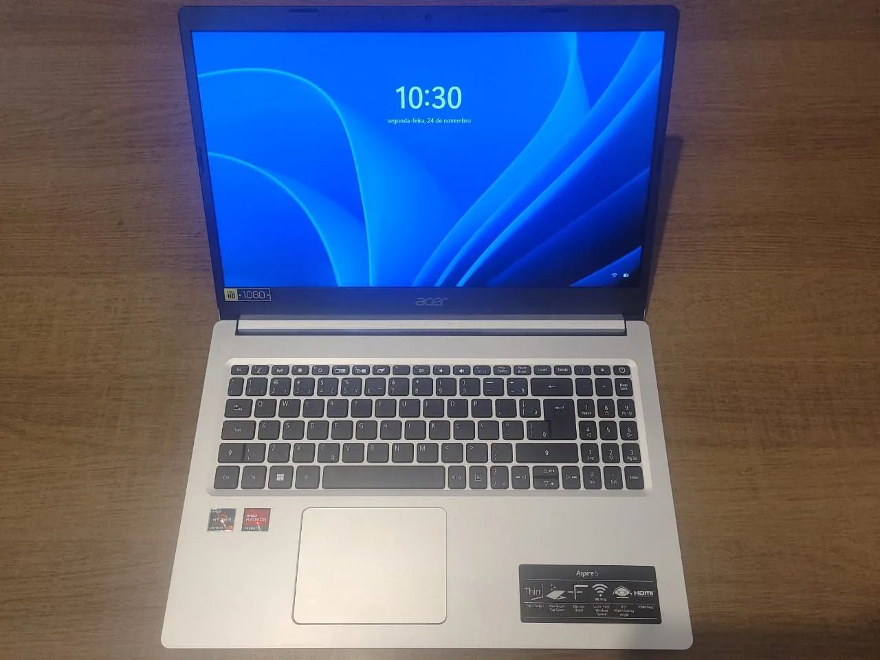 Notebook Acer Aspire 5 Ryzen 7