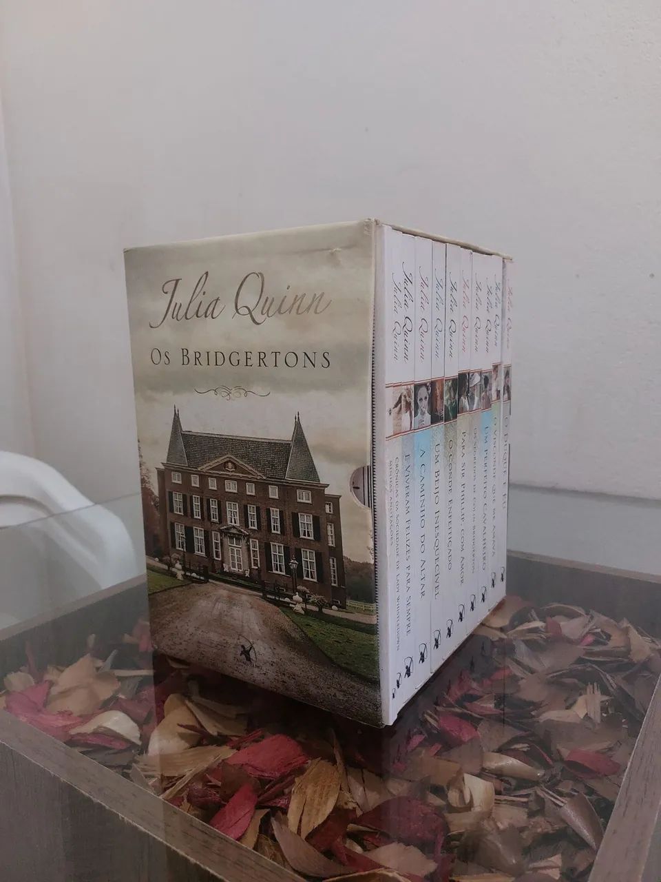 Box Os Bridgertons + crônicas e caderno de anotações 