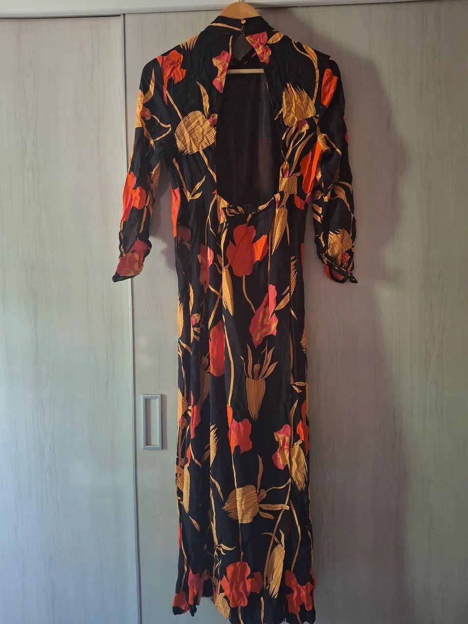 Vestido Floral Longo - Tamanho M - Foto 2