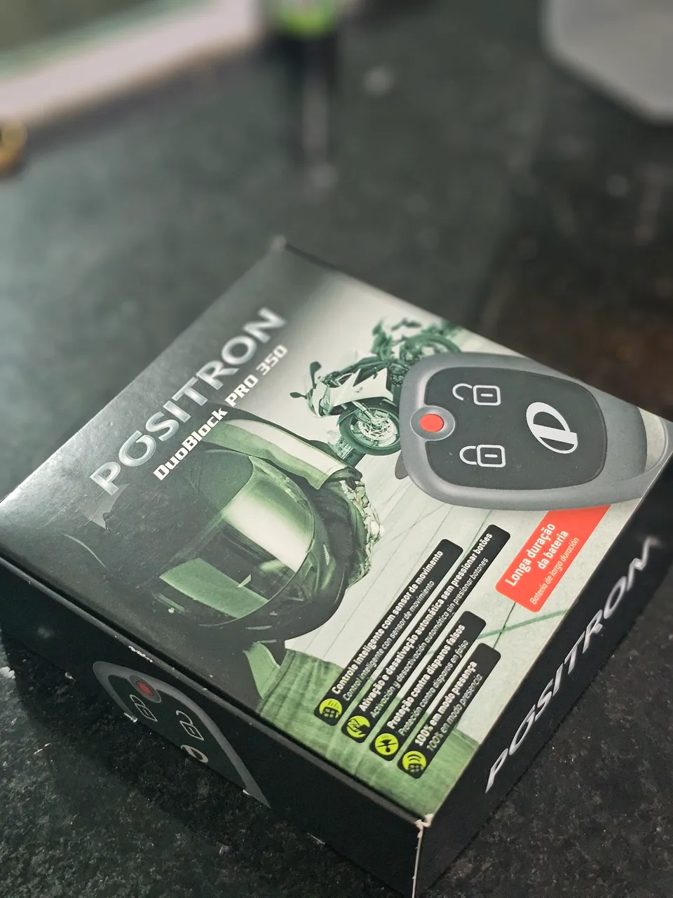 Alarme Positron DuoBlock Pro 350 para Moto