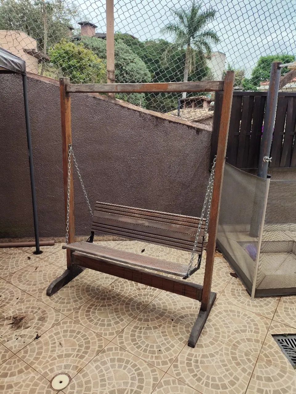 Banco namoradeira de balanço64850512400641121