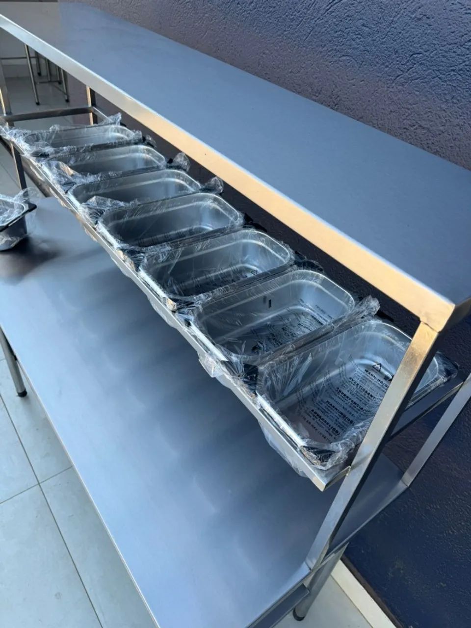 Condimentadora inox com 08 cubas.. - Foto 4