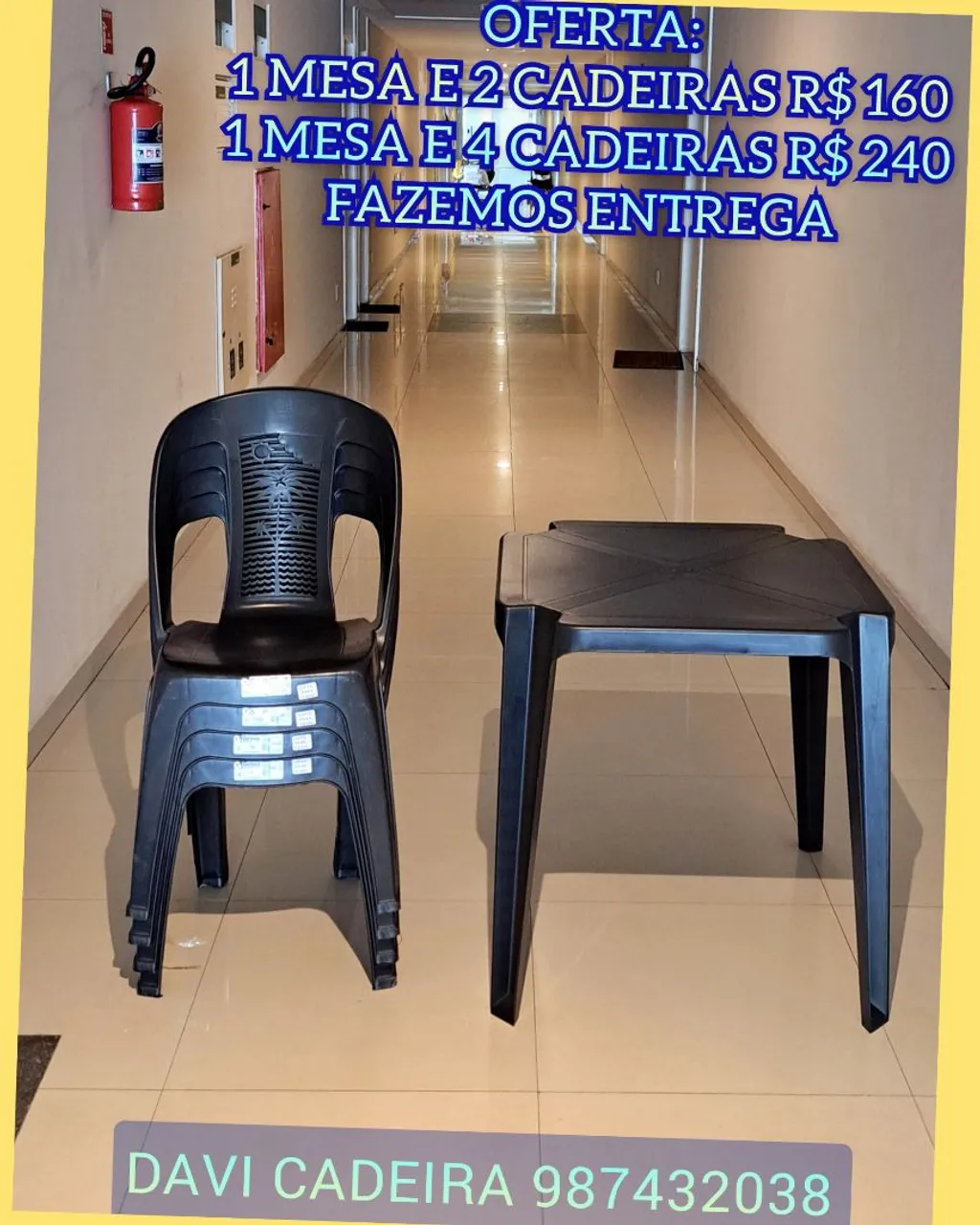 MESA INDIANA BRUNA ZZT6 ENTREGO HOJE