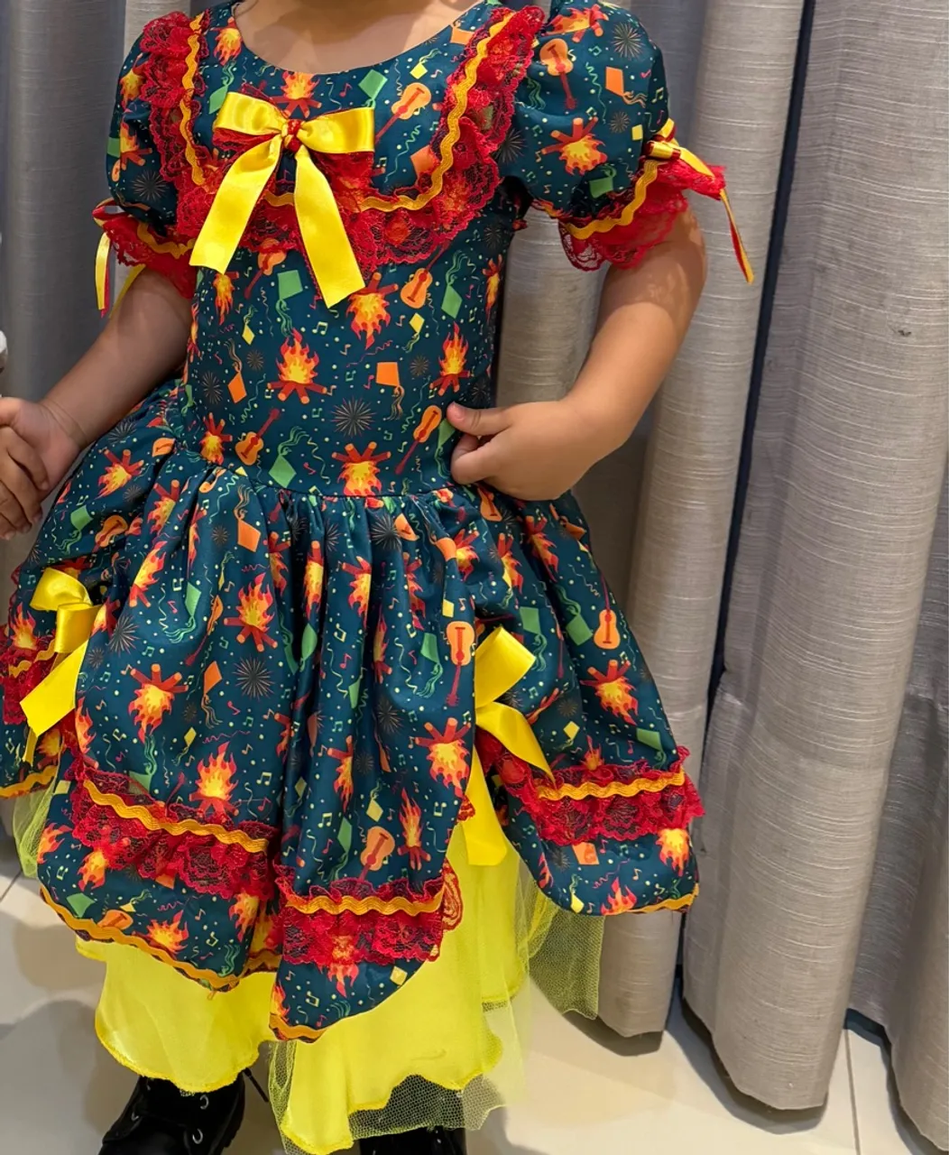 Vestido Infantil Festa Junina