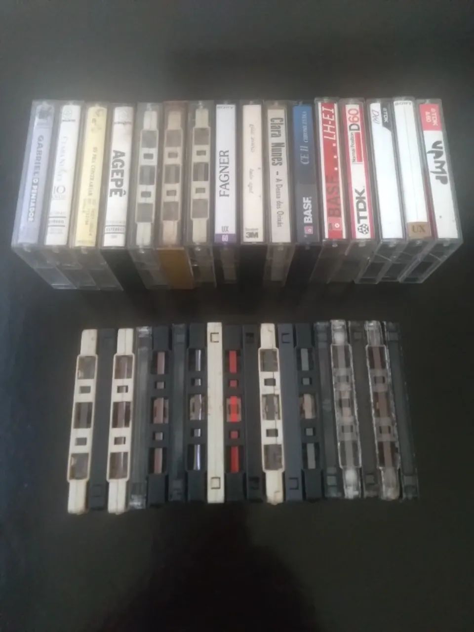 Pacote de Fitas Cassete Nacionais