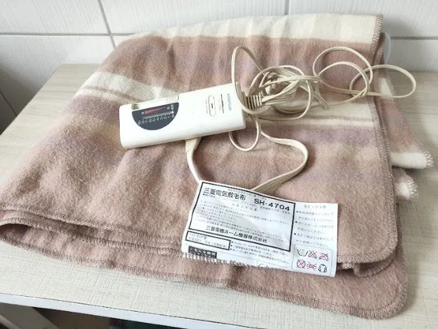 Manta Cobertor Eletrico Térmico Japonês Solteiro Japão Usado