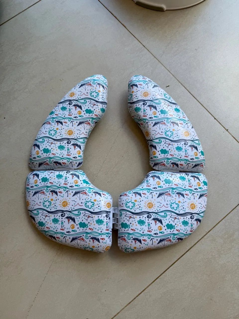 Kit 4 itens: banheira, troninho infantil, redutor de assento e redutor portátil/dobravel - Foto 4