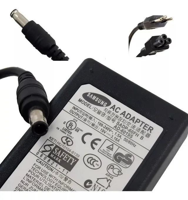 Carregador para Samsung Np300e4c Rv411 Rv415 Rv420 Fonte 19v Novo Loja Coimbra