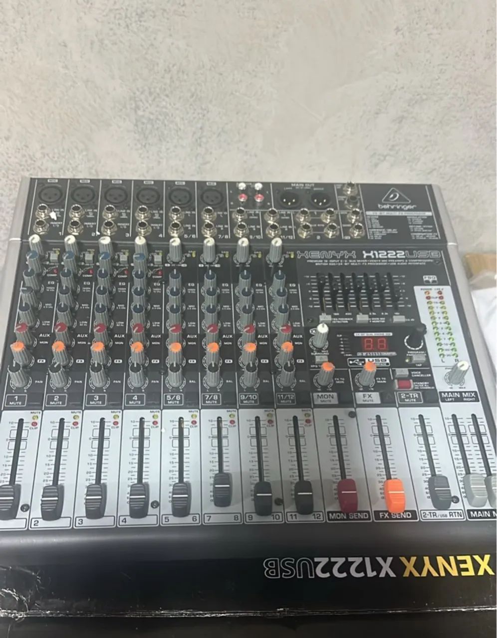 Console behringer x1222usb xenyx 