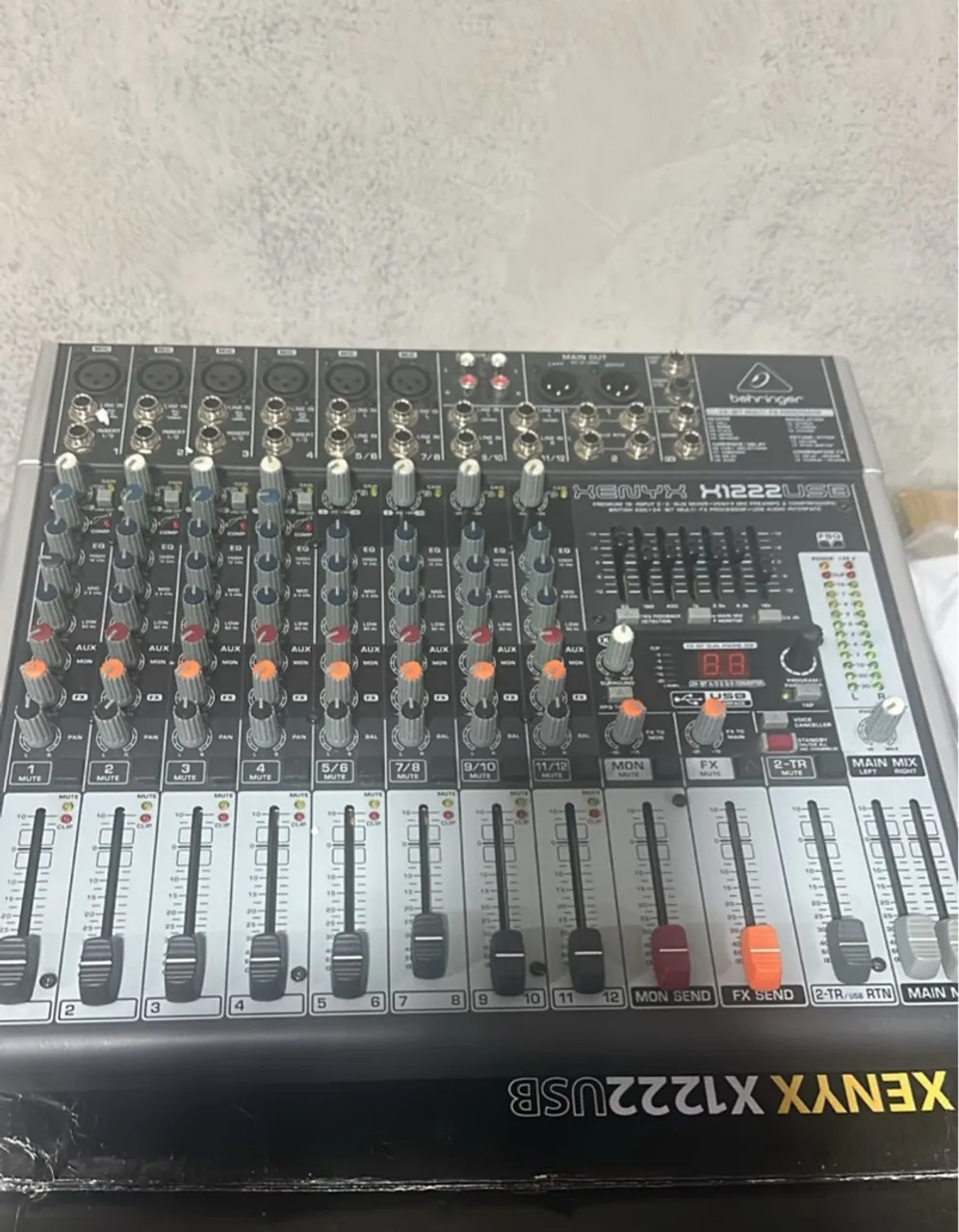 Console behringer x1222usb xenyx