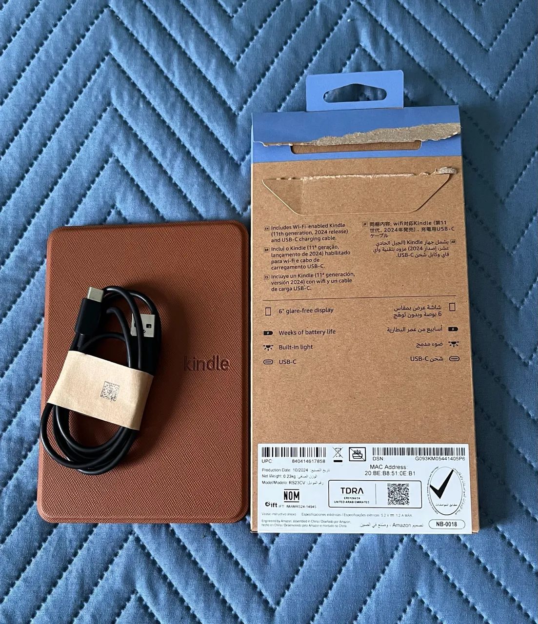 Kindle 11ª Geração 16GB - Impecável! 530,00 - Foto 3