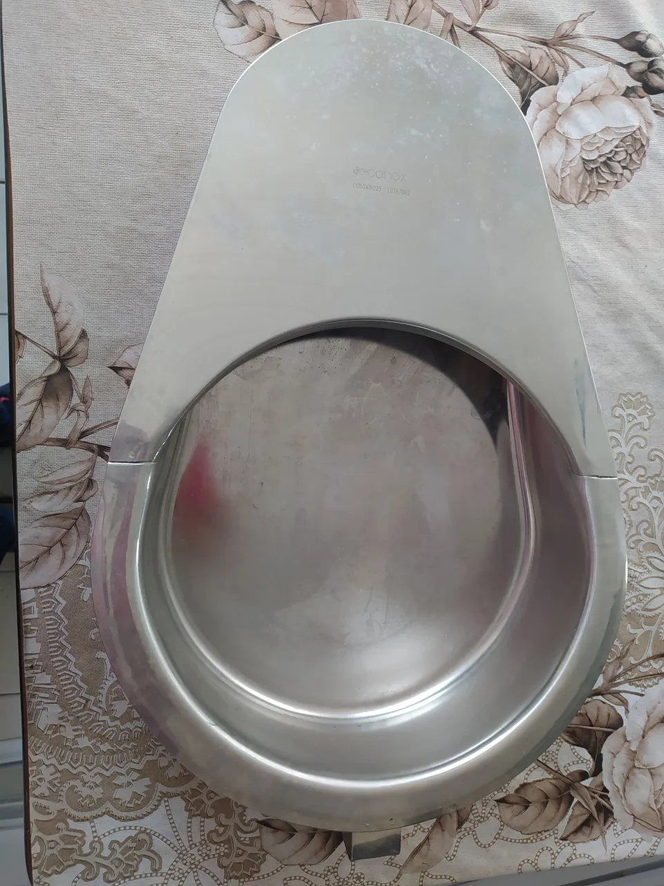 Comadre Bacia de aço inoxidável Econox
