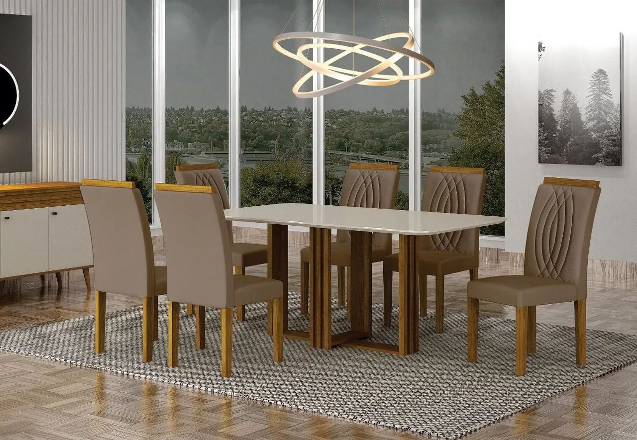 Mesa de Jantar com 6 Cadeiras  - Foto 2