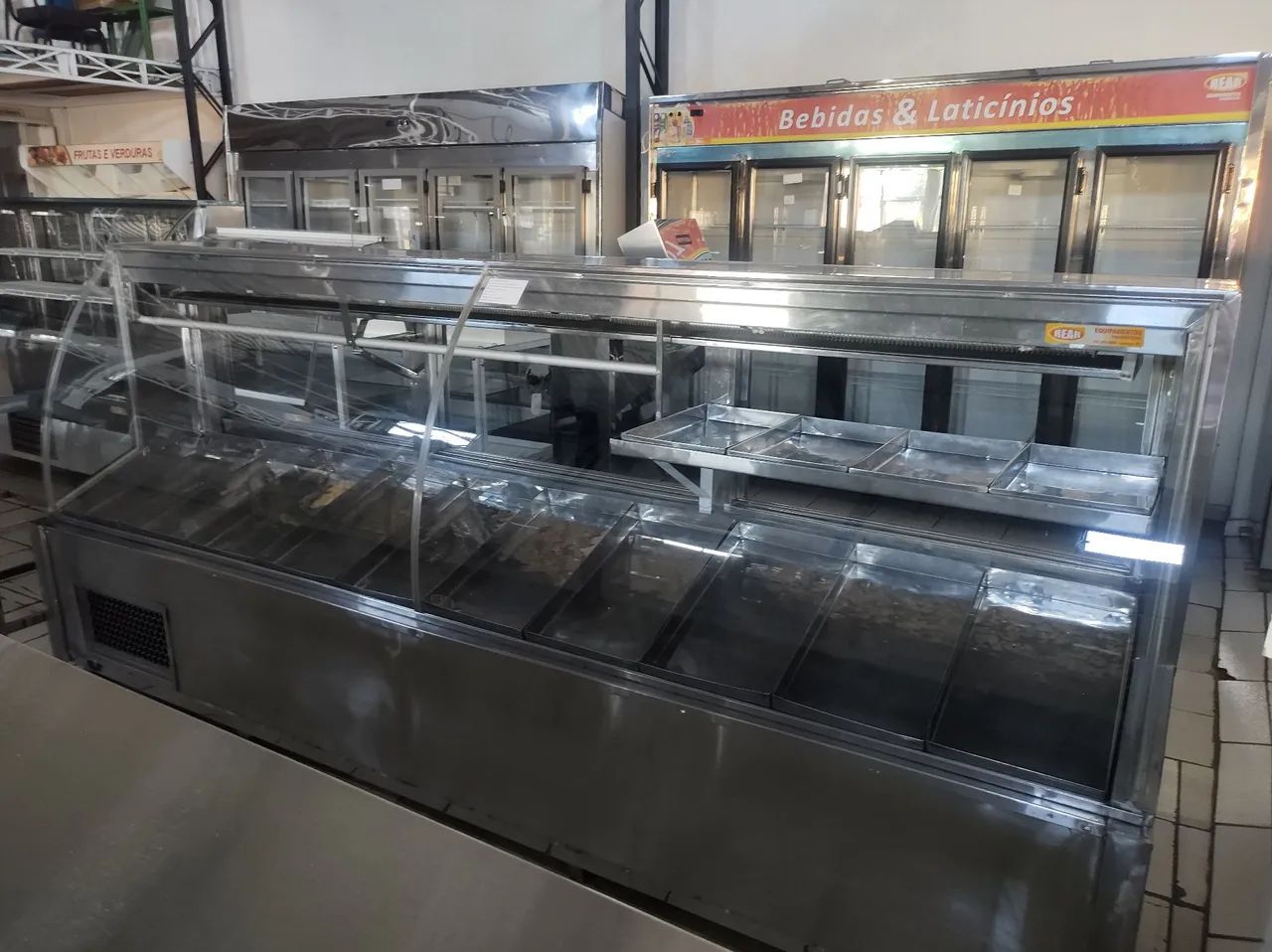 Balcão de açougue usado 3m