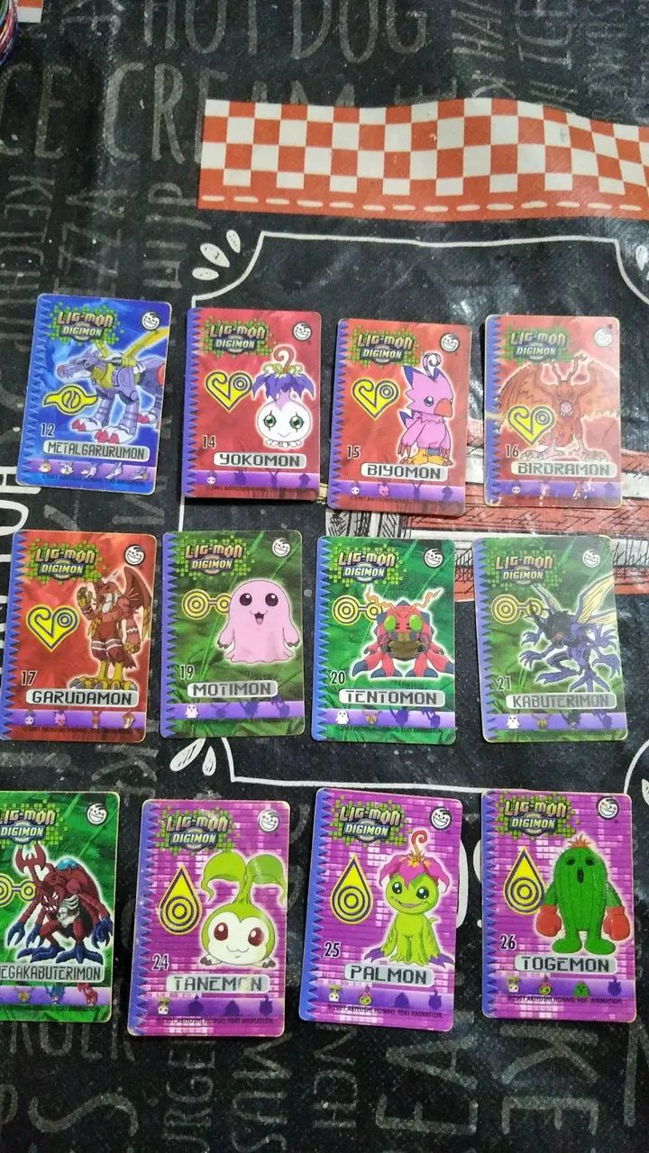 Cards Pokémon  (53 cards) e Digimon 39 cartas - Foto 4