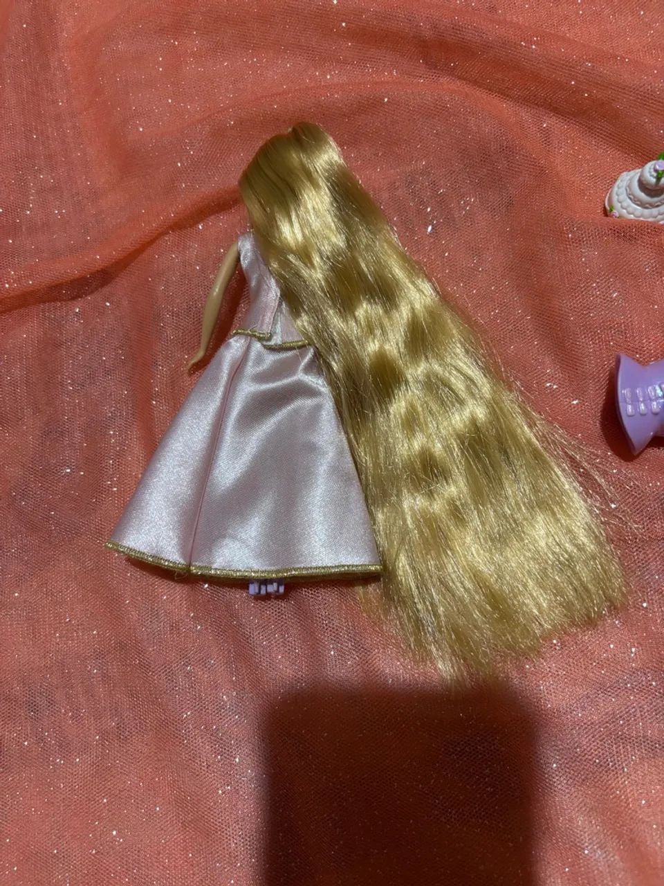 Boneca Barbie Rapunzel Mini Kingdom - Foto 5