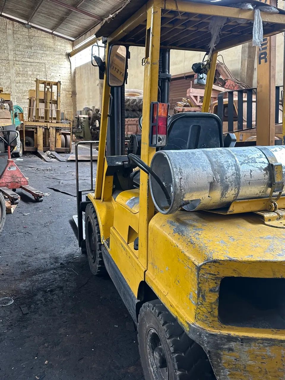 Empilhadeira Hyster xm 60 funcionando  - Foto 2