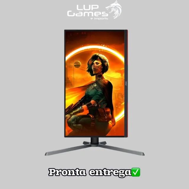 Monitor Gamer AOC Infinity 25 Pol , Full HD, 240 Hz 0,5ms (Produto novo/ loja física) - Foto 2