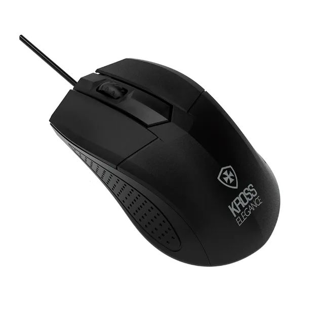 Mouse Com Fio Kross Elegance, USB, 1000 DPI - KE-M108 DC 1.5V Preto - Foto 2
