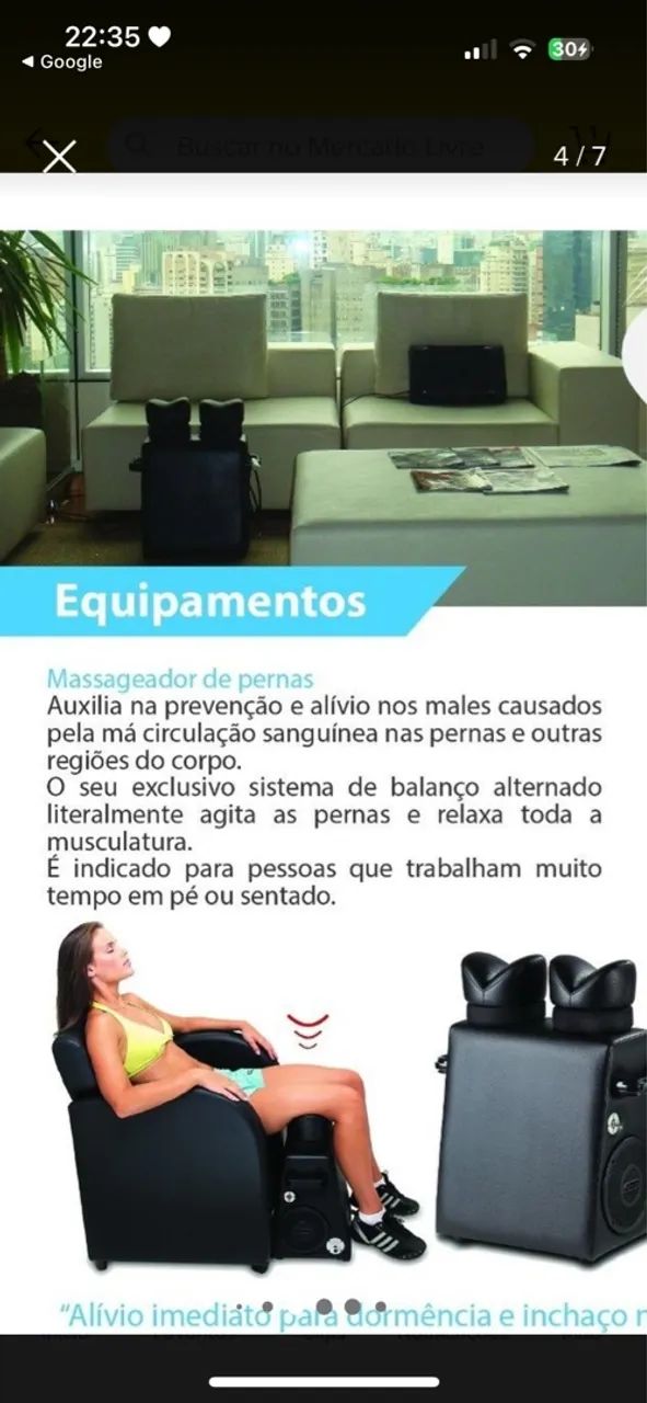 Massageador para pernas - Foto 6