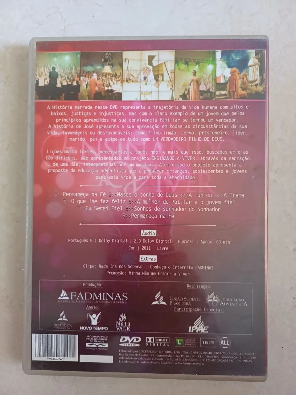 Ensinando a viver - gospel - DVD - Foto 3
