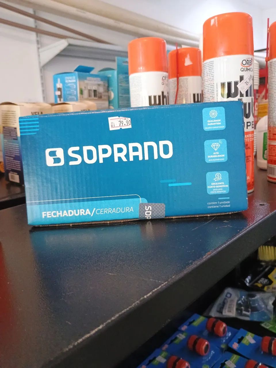 Fechadura de Sobrepor Stam - Nova - Foto 3