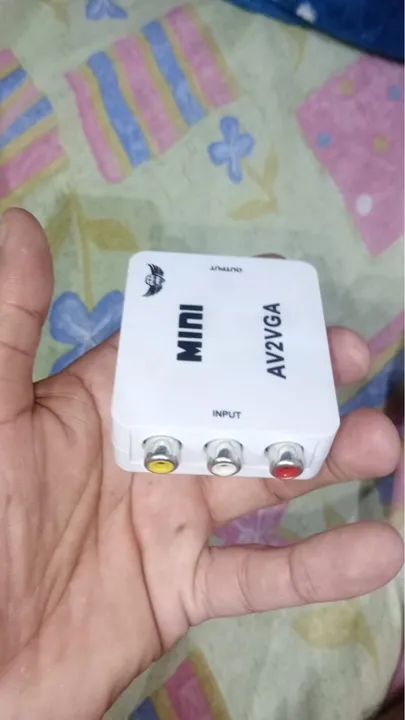 Conversor AV para VGA Mini