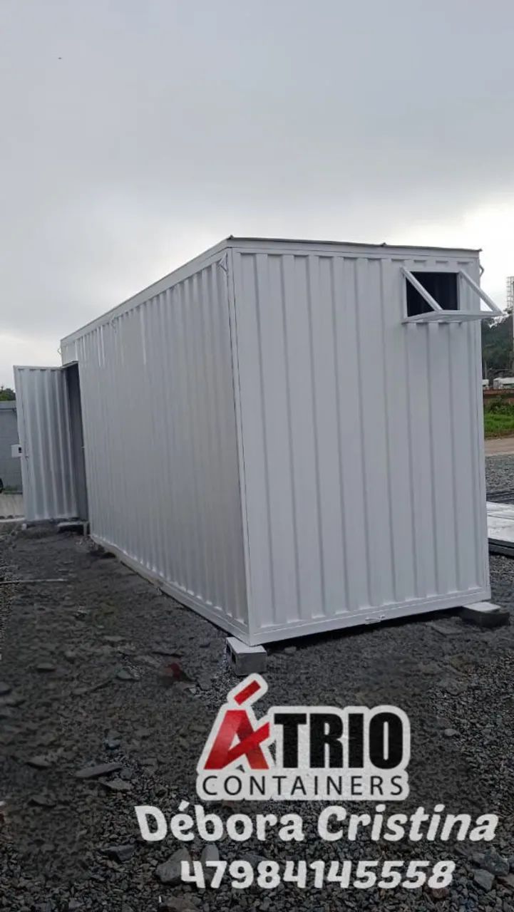 Container 20 pés desmontáveis até 10un num único frete