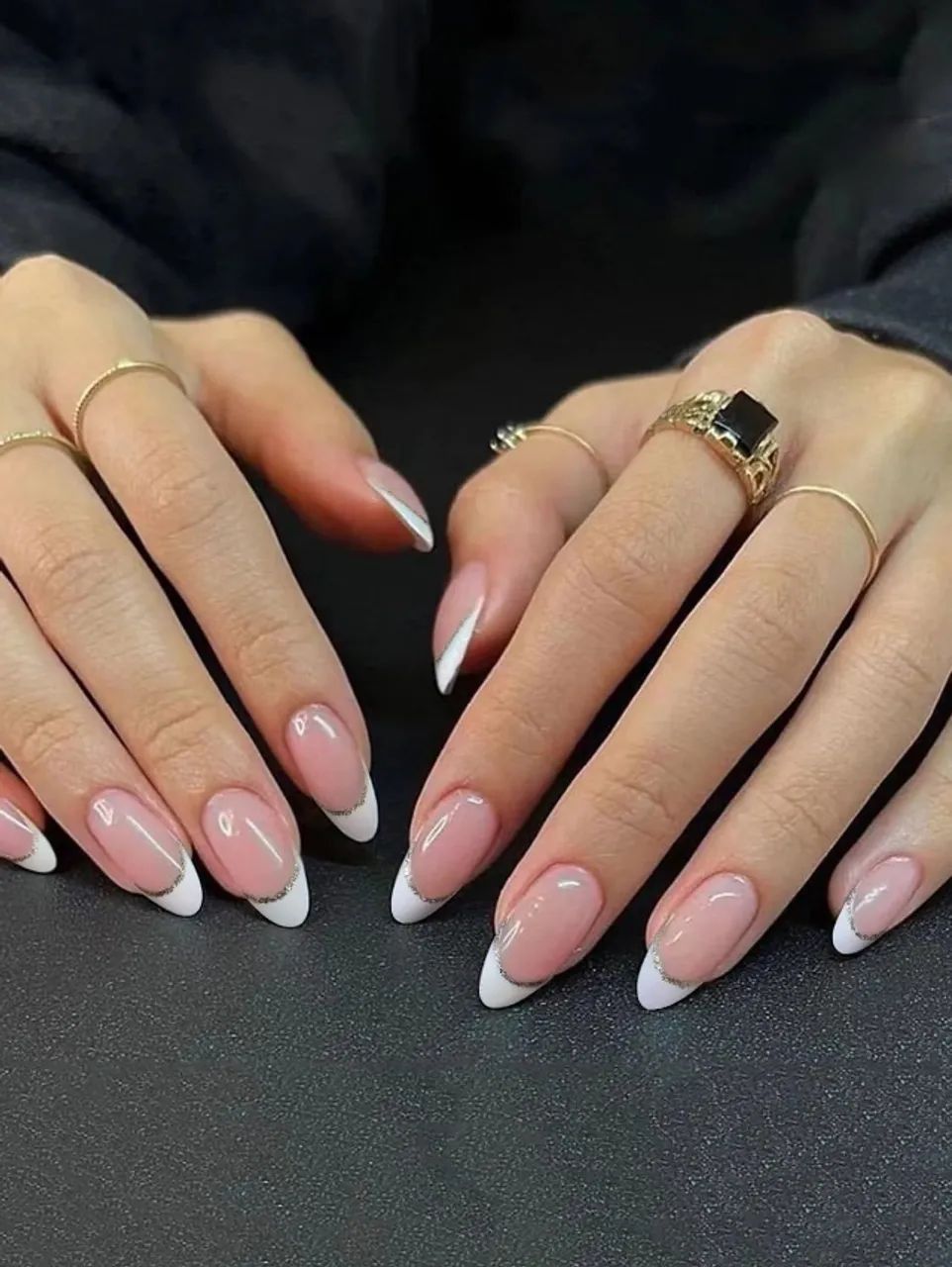 24 Peças de Unhas Postiças + Cola Transparente + Lixa de Unha - Foto 3