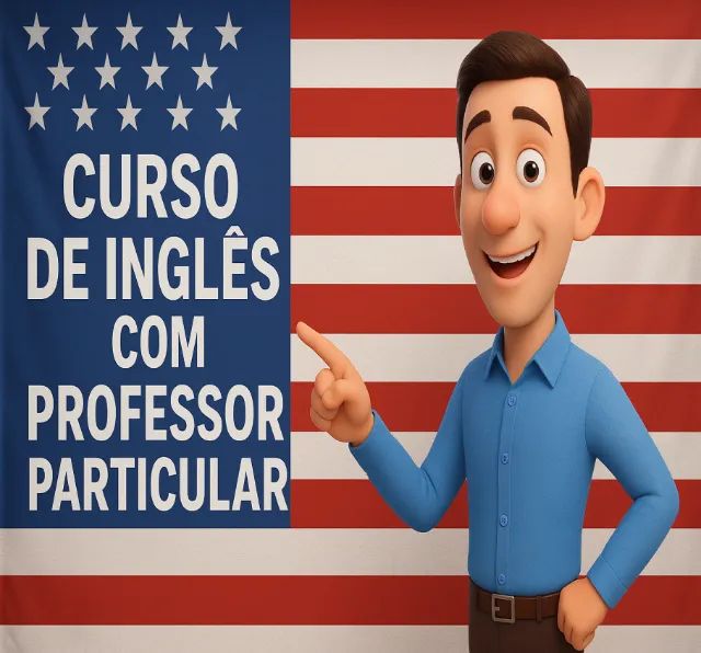Curso de inglês com professor particular