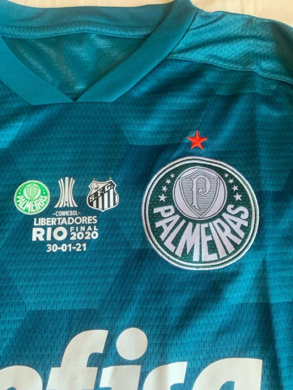 Camisa Palmeiras goleiro final Libertadores 2020 - Foto 3