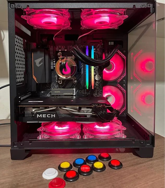PC gamer ryzen 7 5700x3d + Rx 6700xt 12gb  - Foto 2