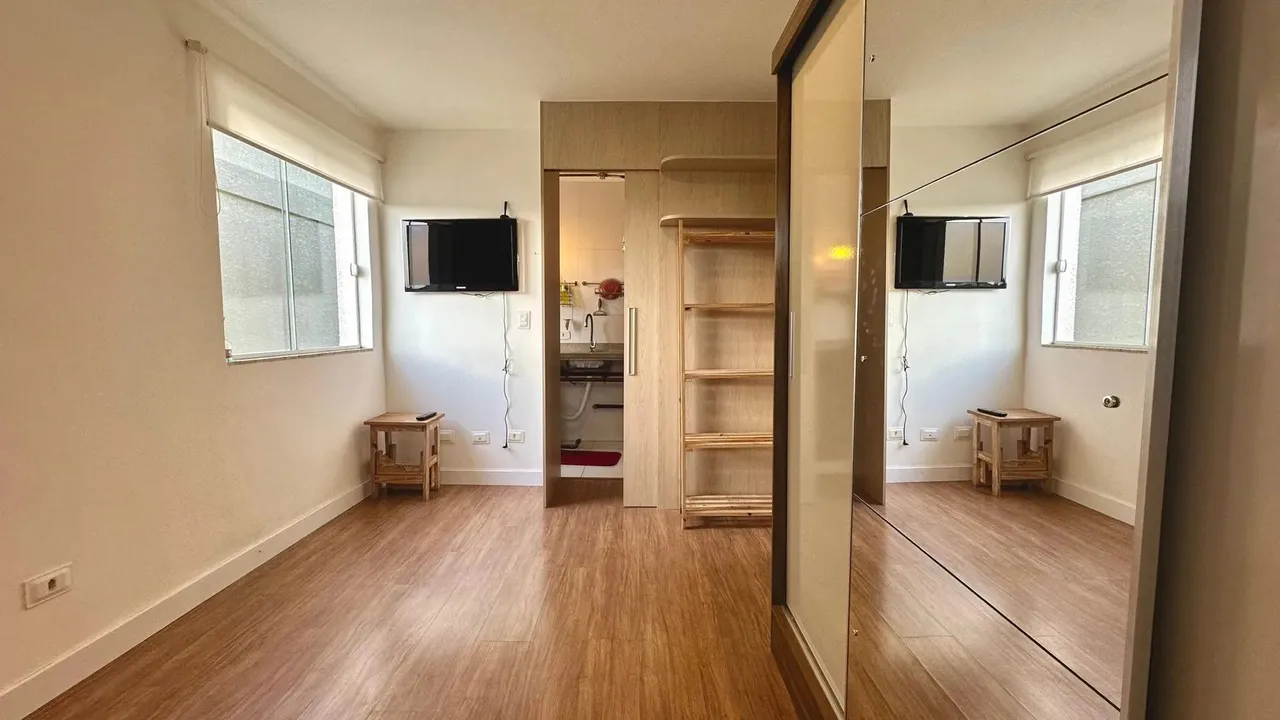 Apartamento mobiliado para locação no Bairro Alto