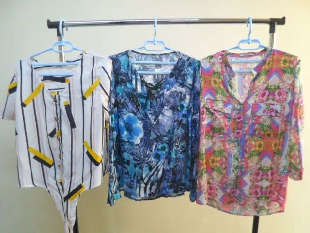 lote com 8 blusinhas femininas usadas - Foto 2