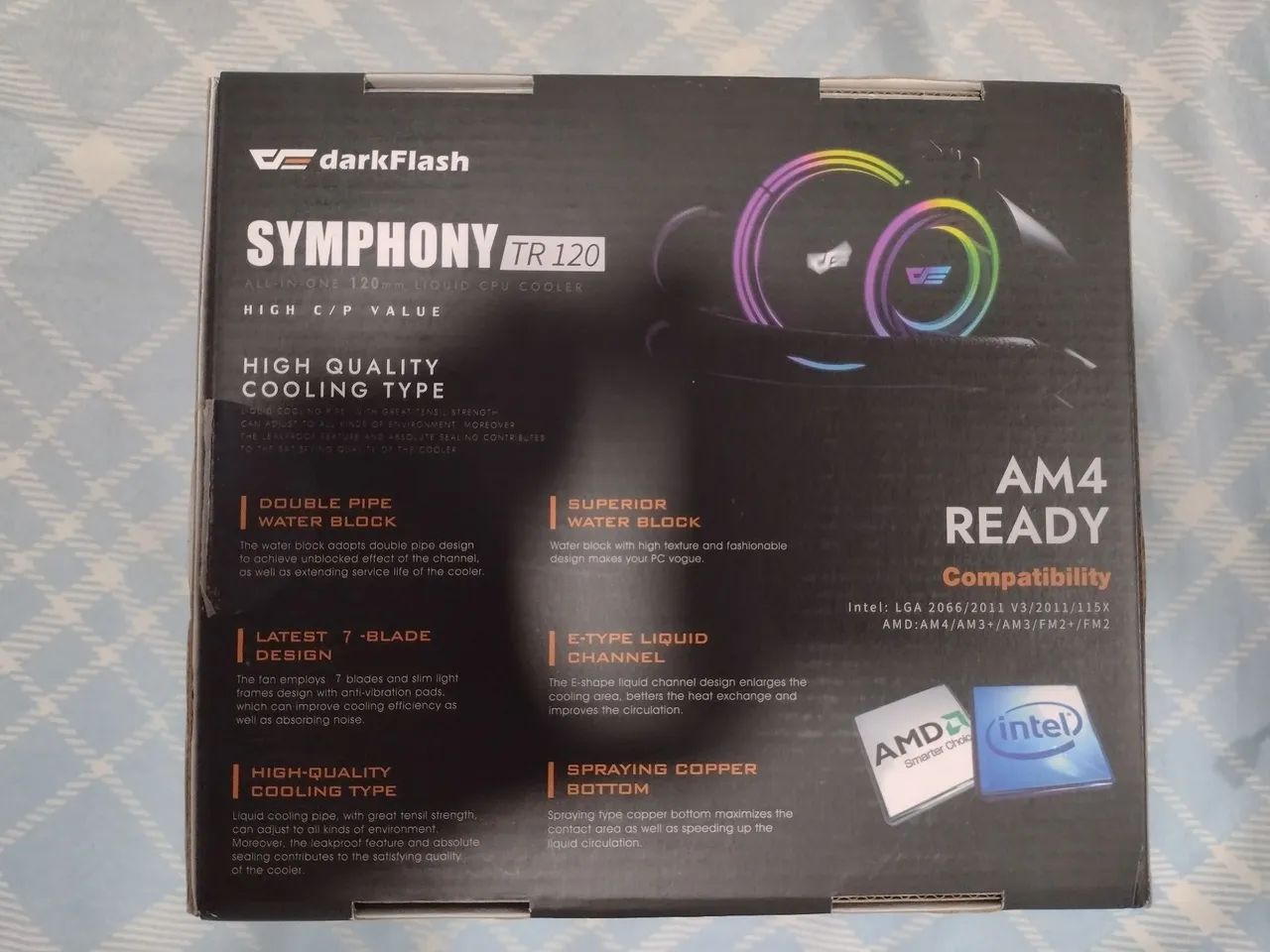 Water Cooler DarkFlash Symphony ARGB TR 120 - Foto 2