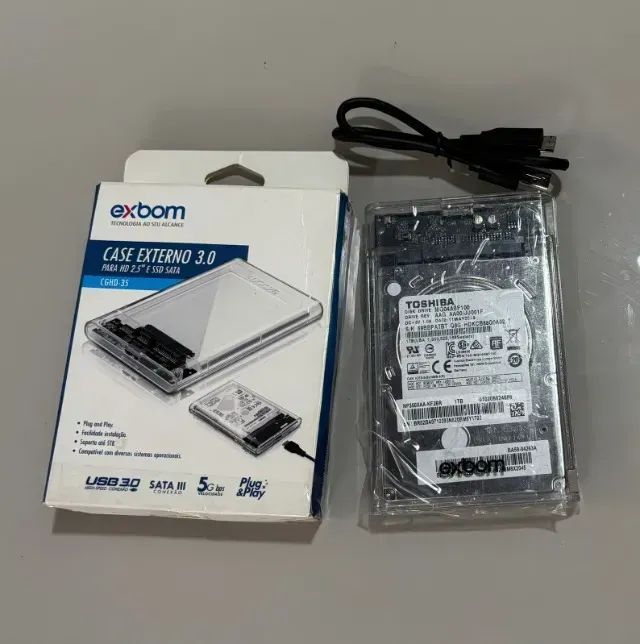 HD Externo 1 Tera (1000GB) USB 3.0