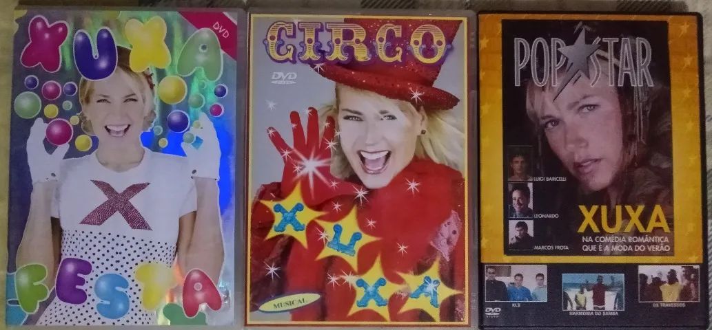 DVDs da Xuxa tenho 7 - Leia todo o anuncio - Foto 2