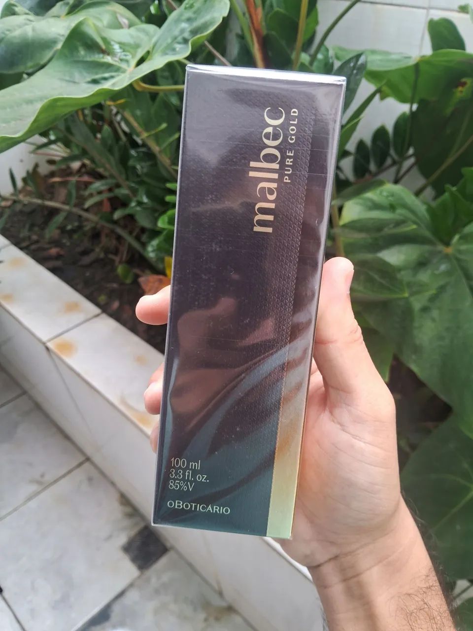 Perfume Malbec Pure Gold o Boticário.