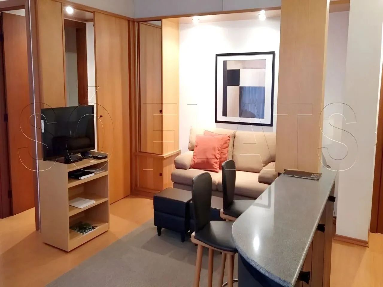 Flat com 46m² 2 dormitórios à venda no Jardim Europa. - Foto 3