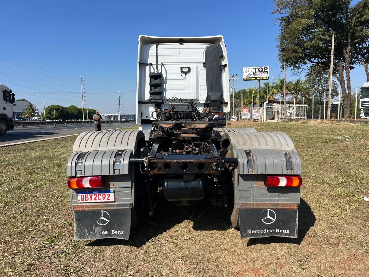 Mercedes bens actros 2651 6x4 caminhão  - Foto 9