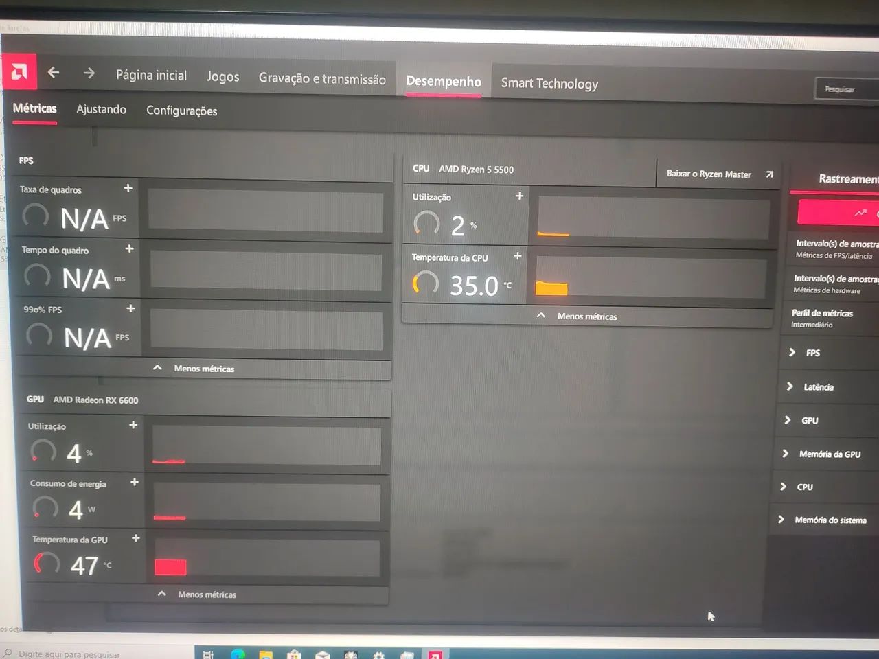 PC Gamer am4 Rx 6600 Ryzen 5 SSD Troco - Foto 3