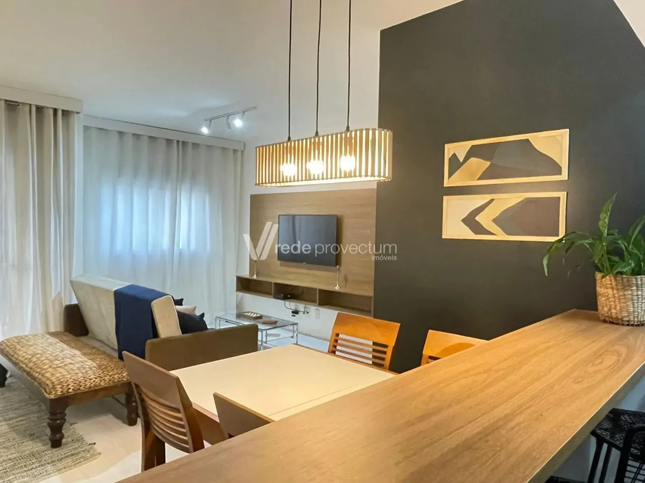 Apartamento mobiliado para locação, em Paulinia, 2 quartos,