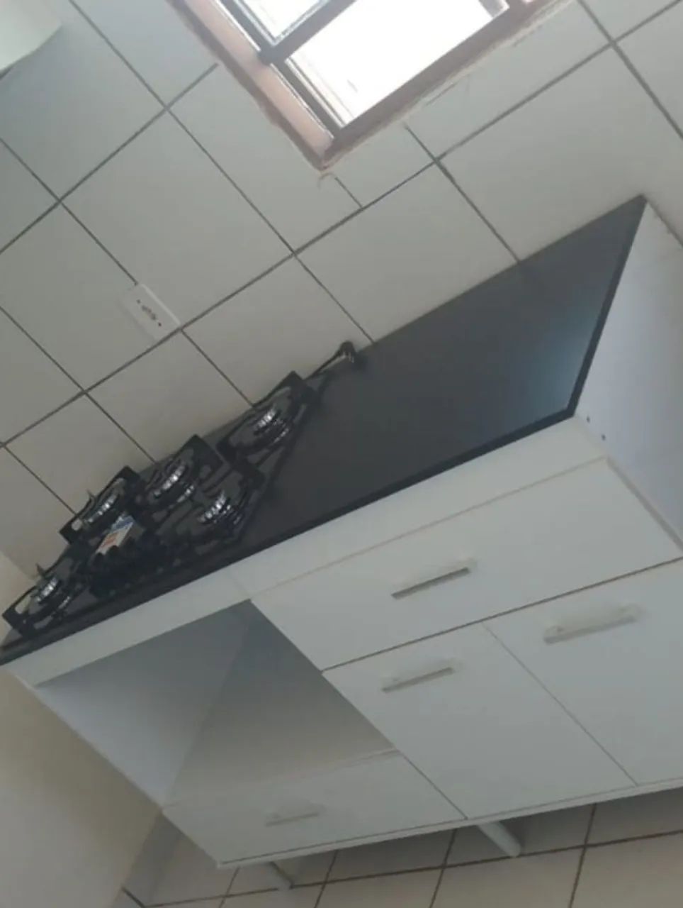 Fogão Cooktop com balcão 1.40cm NOVOS  - Foto 4