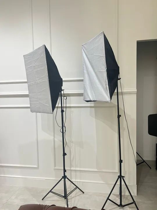 Kit de Iluminação Fotográfica - 2 Softbox - Foto 2