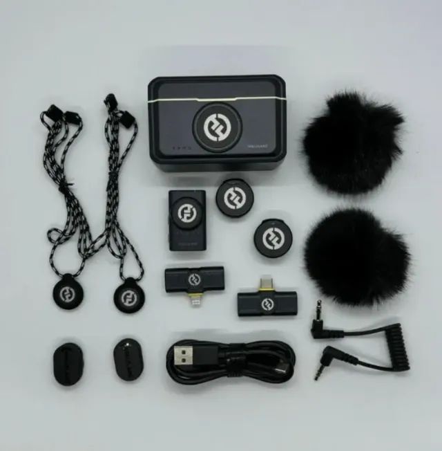  Lark M2 Hollyland Microfone Lapela Combo Universsal Lacrado - Foto 2