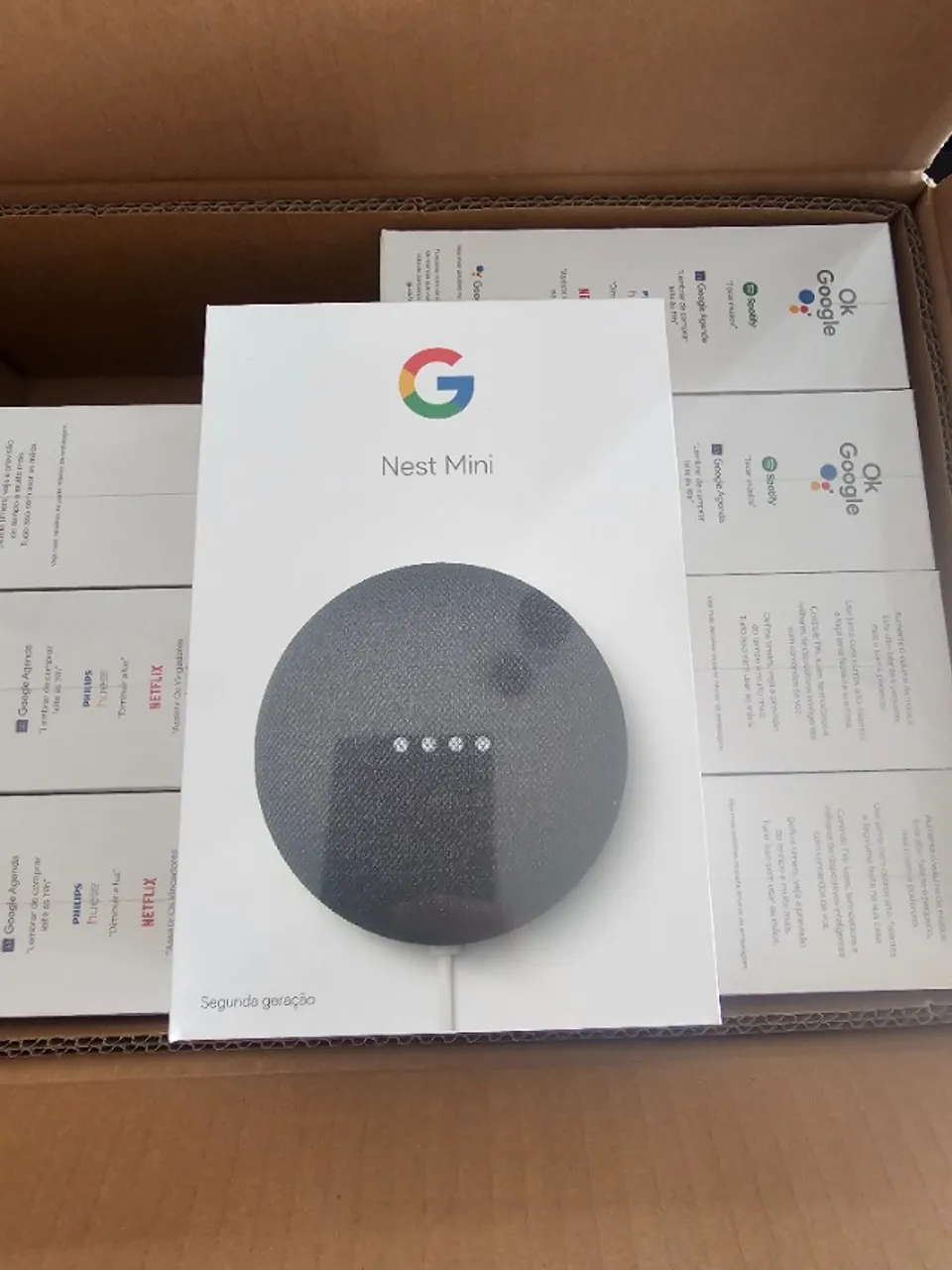 Google Nest Mini 2 geração preto