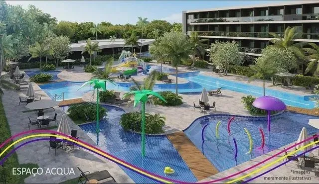 MAKAI ACQUA RESORT | Estrutura de Parque Aquático | 1 e 2 quartos - O melhor de Muro
